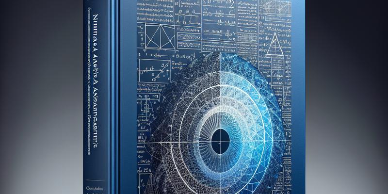 Analyse Numérique : Techniques et Applications en Licence Mathématiques Analyse Numérique : Techniques et Applications en Licence Mathématiques